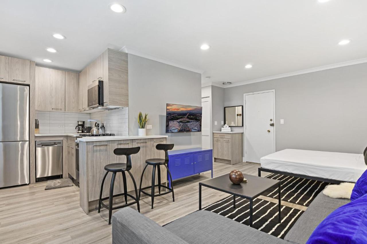 Sophisticated Studio Apartment With Modern Kitchen - Oakdale Od2 Rep Chicago Exterior photo